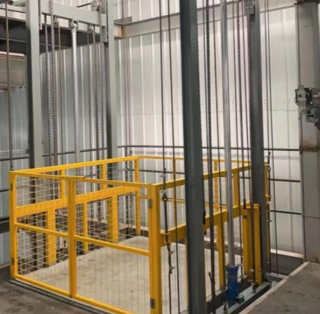 来宾导轨式升降机一般加工周期