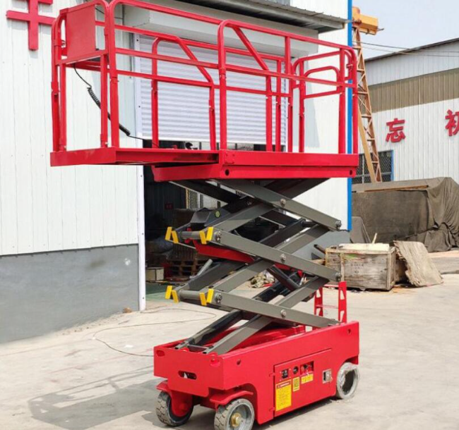 来宾移动剪叉式升降机